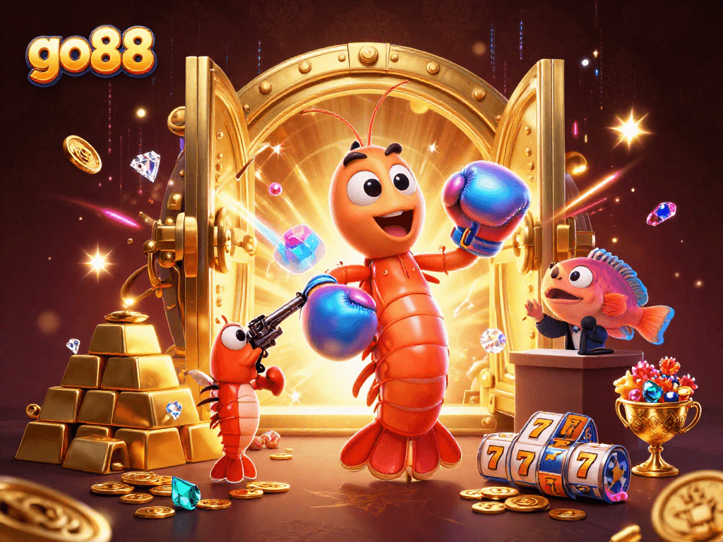 Experience thrilling wins with go88 at a lively casino adventure featuring vibrant characters!