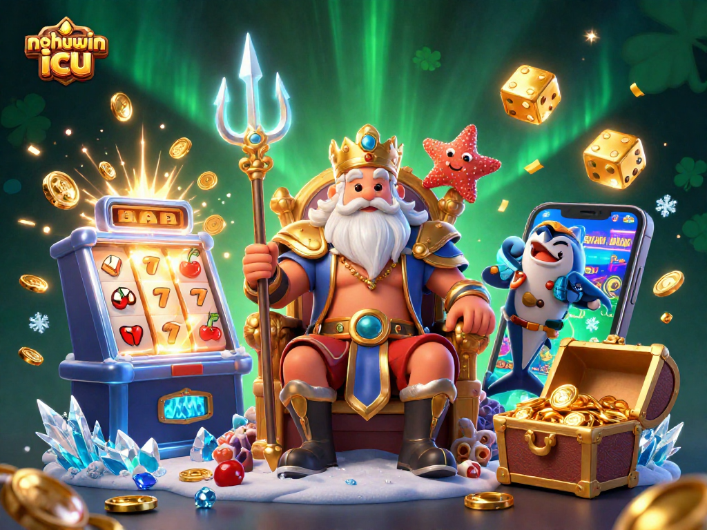 Experience thrilling jackpots with nohuwin icu's dynamic games and vibrant casino art!