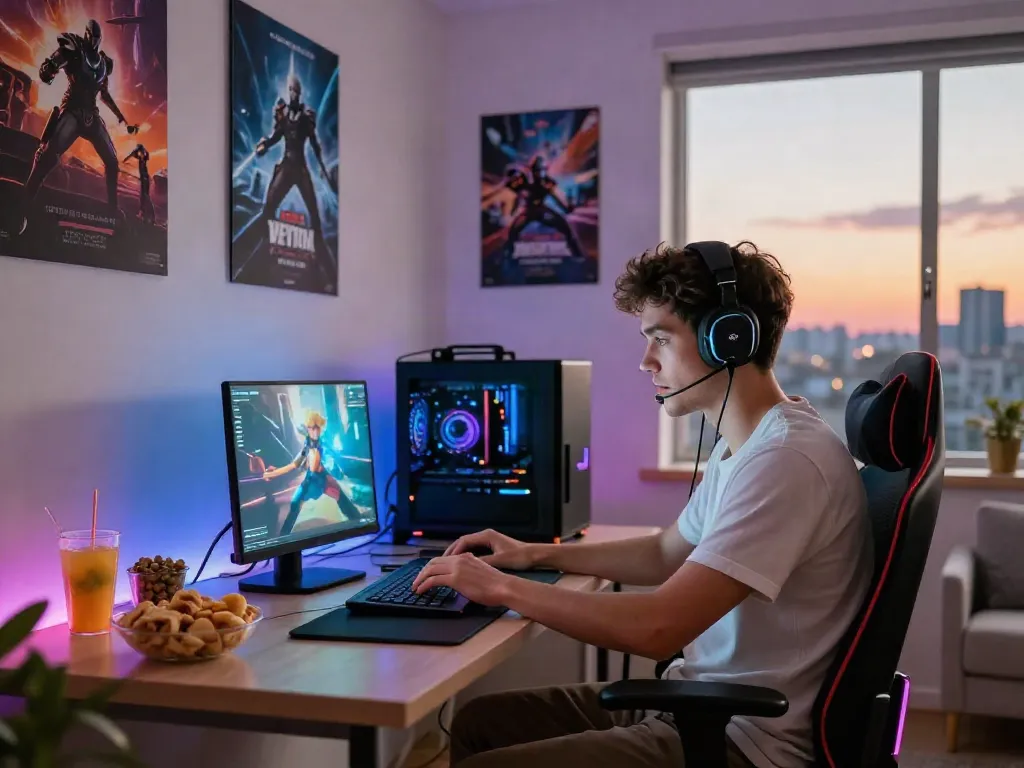 Enjoying sites not on gamstop in a vibrant gaming setup