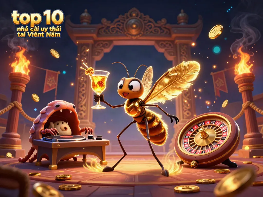 Experience immersive play with the top 10 nhà cái uy tín tại Việt Nam, highlighted in an engaging 3D casino adventure.