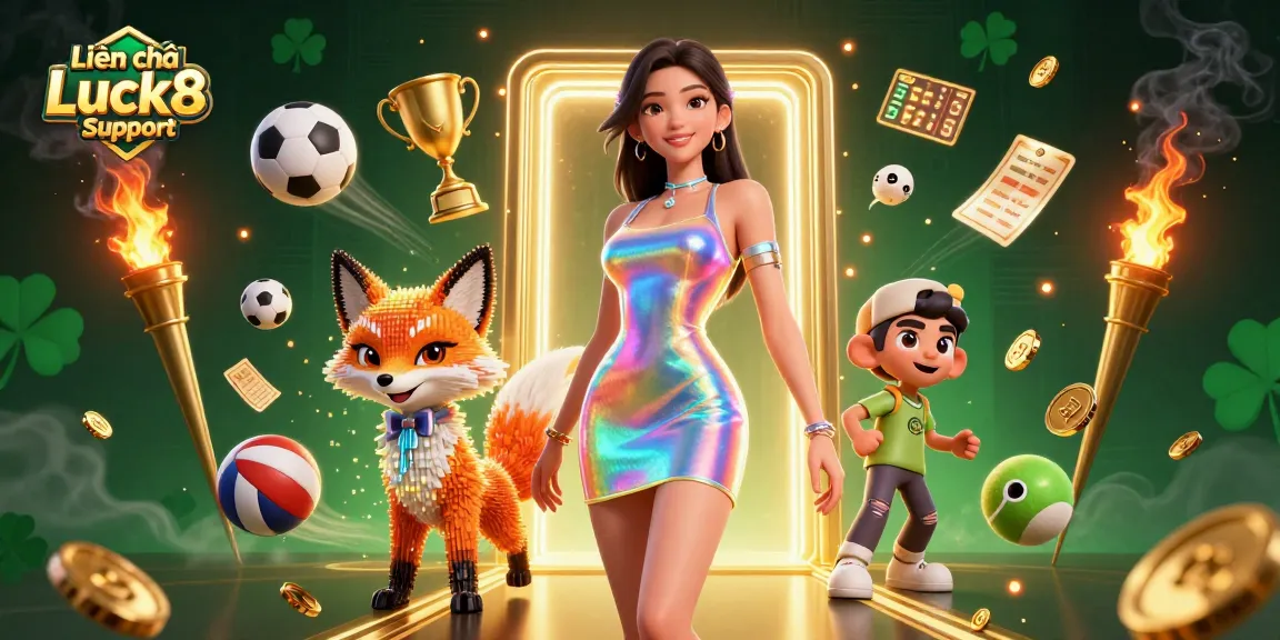 Experience dynamic gameplay and instant support with Liên hệ Luck8 Support in a rich casino scene.