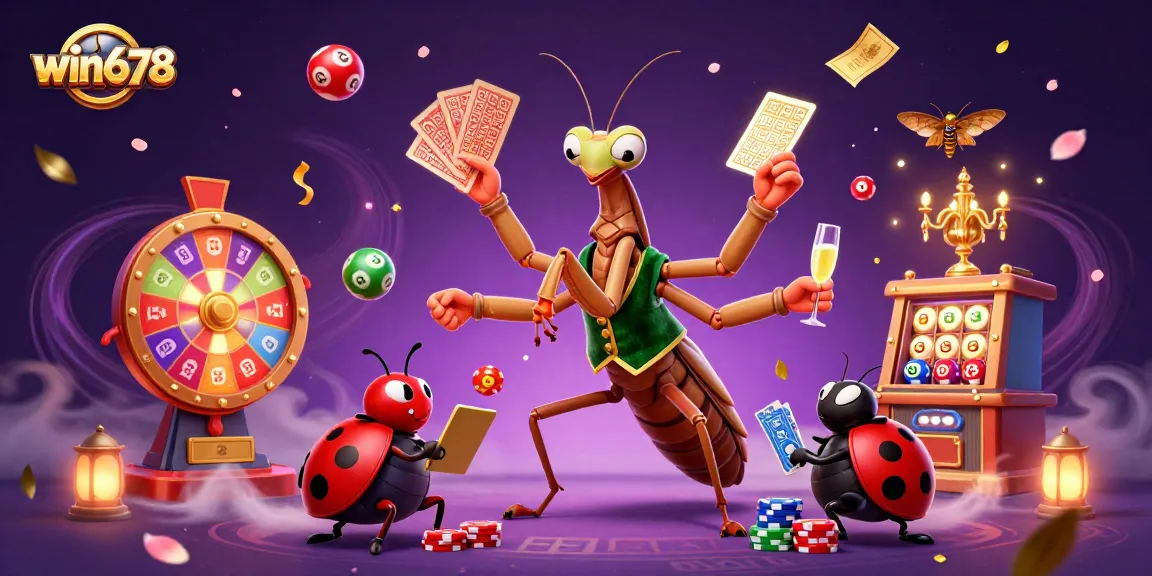 Experience win678 with vibrant casino elements and a lively atmosphere in this captivating scene.